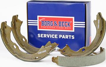 Borg & Beck BBS6430 - Brake Shoe Set, parking brake autospares.lv