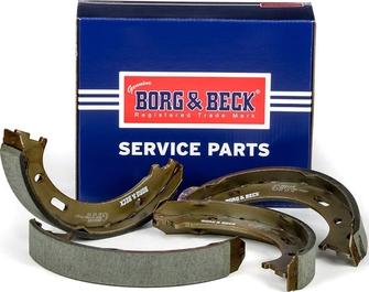 Borg & Beck BBS6428 - Brake Shoe Set, parking brake autospares.lv