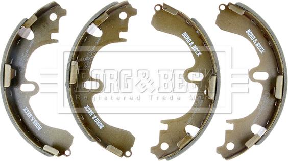 Borg & Beck BBS6151 - Brake Shoe Set autospares.lv