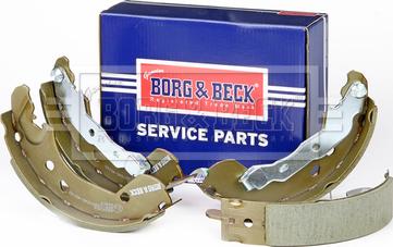 Borg & Beck BBS6354 - Brake Shoe Set autospares.lv