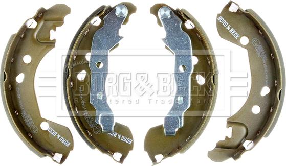 Borg & Beck BBS6354 - Brake Shoe Set autospares.lv