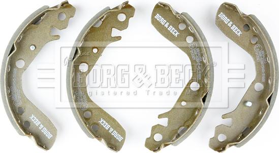 Borg & Beck BBS6353 - Brake Shoe Set autospares.lv