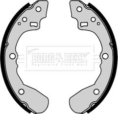 Borg & Beck BBS6369 - Brake Shoe Set autospares.lv