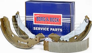 Borg & Beck BBS6255 - Brake Shoe Set autospares.lv