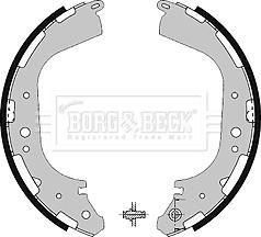 Borg & Beck BBS6200 - Brake Shoe Set autospares.lv