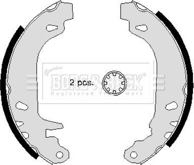 Borg & Beck BBS6227 - Brake Shoe Set autospares.lv