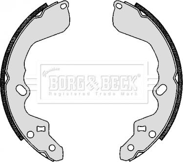 Borg & Beck BBS6273 - Brake Shoe Set autospares.lv