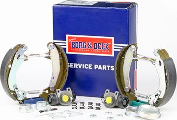 Borg & Beck BBS1006K - Brake Shoe Set autospares.lv