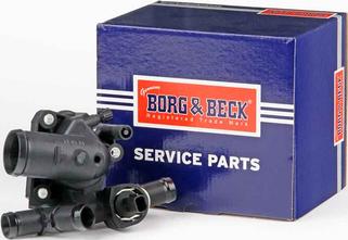 Borg & Beck BBT408 - Coolant thermostat / housing autospares.lv