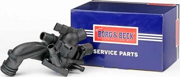 Borg & Beck BBT422 - Coolant thermostat / housing autospares.lv