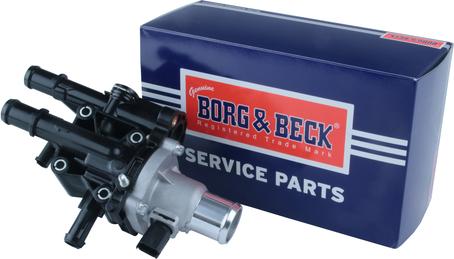 Borg & Beck BBT554 - Coolant thermostat / housing autospares.lv