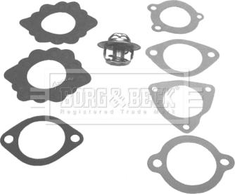 Borg & Beck BBT001 - Coolant thermostat / housing autospares.lv