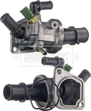 Borg & Beck BBT085 - Coolant thermostat / housing autospares.lv