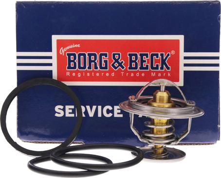 Borg & Beck BBT027 - Coolant thermostat / housing autospares.lv