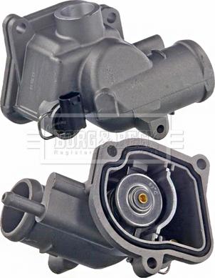 Borg & Beck BBT119 - Coolant thermostat / housing autospares.lv