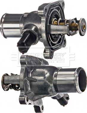 Borg & Beck BBT132 - Coolant thermostat / housing autospares.lv