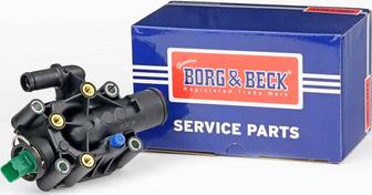 Borg & Beck BBT128 - Coolant thermostat / housing autospares.lv