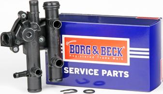 Borg & Beck BBT127 - Coolant thermostat / housing autospares.lv