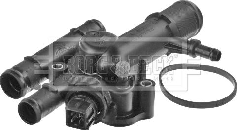 Borg & Beck BBT295 - Coolant thermostat / housing autospares.lv