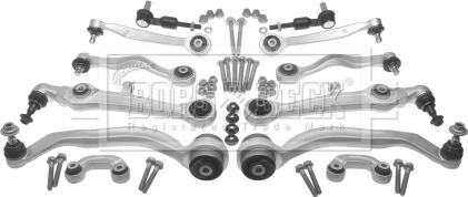 Borg & Beck BCA7118K - Suspension Kit autospares.lv