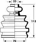 Borg & Beck BCB2794 - Bellow, drive shaft autospares.lv