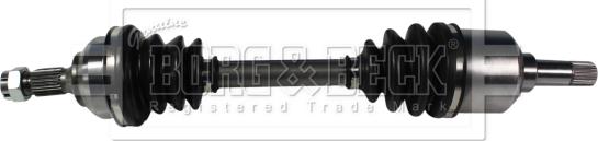 Borg & Beck BDS1493 - Drive Shaft autospares.lv