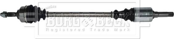 Borg & Beck BDS1432 - Drive Shaft autospares.lv