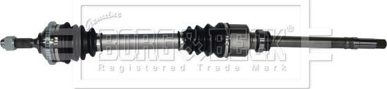 Borg & Beck BDS1529 - Drive Shaft autospares.lv