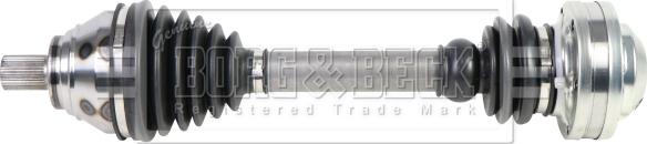 Borg & Beck BDS1043 - Drive Shaft autospares.lv