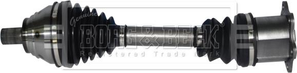 Borg & Beck BDS1076 - Drive Shaft autospares.lv