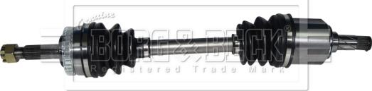 Borg & Beck BDS1078 - Drive Shaft autospares.lv