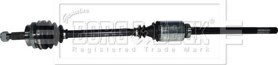 Borg & Beck BDS1142 - Drive Shaft autospares.lv