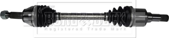 Borg & Beck BDS1316 - Drive Shaft autospares.lv