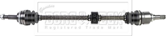Borg & Beck BDS1336 - Drive Shaft autospares.lv