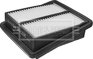 Borg & Beck BFA2095 - Air Filter, engine autospares.lv