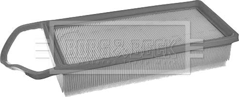 Borg & Beck BFA2078 - Air Filter, engine autospares.lv