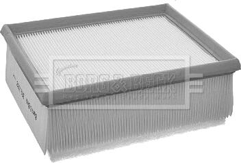 Borg & Beck BFA2182 - Air Filter, engine autospares.lv