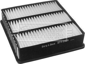 Borg & Beck BFA2314 - Air Filter, engine autospares.lv