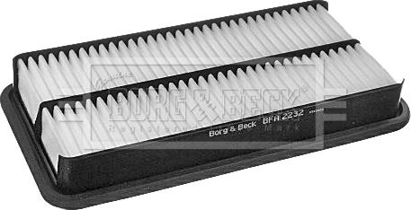 Borg & Beck BFA2232 - Air Filter, engine autospares.lv