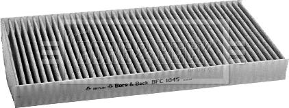 Borg & Beck BFC1045 - Filter, interior air autospares.lv