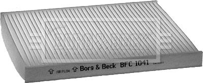 Borg & Beck BFC1041 - Filter, interior air autospares.lv