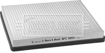 Borg & Beck BFC1055 - Filter, interior air autospares.lv