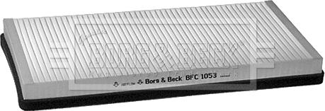 Borg & Beck BFC1053 - Filter, interior air autospares.lv