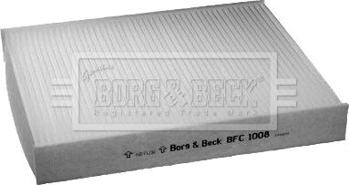 Borg & Beck BFC1008 - Filter, interior air autospares.lv