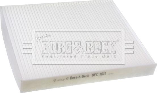 Borg & Beck BFC1011 - Filter, interior air autospares.lv