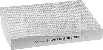 Borg & Beck BFC1027 - Filter, interior air autospares.lv