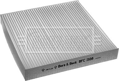 Borg & Beck BFC1108 - Filter, interior air autospares.lv