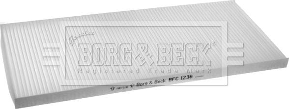 Borg & Beck BFC1236 - Filter, interior air autospares.lv