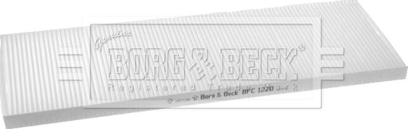 Borg & Beck BFC1220 - Filter, interior air autospares.lv