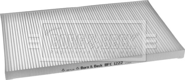 Borg & Beck BFC1222 - Filter, interior air autospares.lv